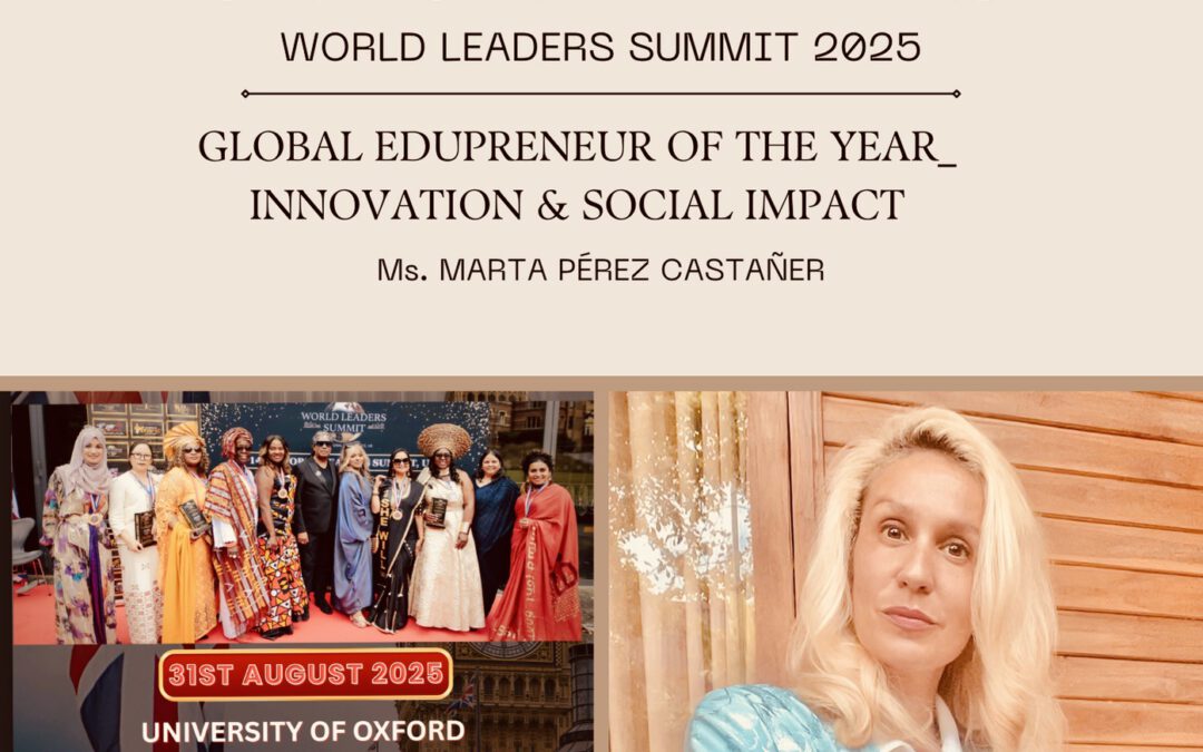 LEE AQUÍ, LA PUBLICACIÓN ORIGINAL, CON LA APARICIÓN DE NUESTRA FUNDADORA, EN LA REVISTA WORLD LEADERS MAGAZINE.