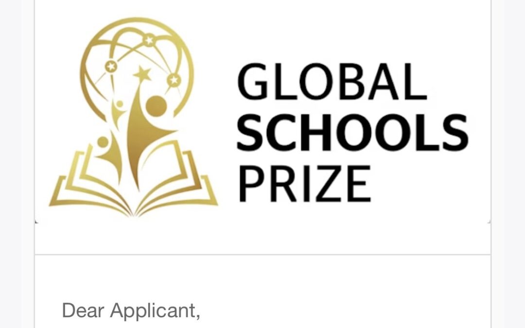 OS COMPARTIMOS LA ALEGRÍA DEL PROYECTO DE LA ESCUELA GOODWORKING SCHOOL, AL HABER SIDO RECIBIDA EN LA PRIMERA FASE DEL  “GLOBAL SCHOOLS PRIZE”